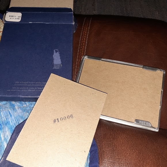 Seagull Pewter Vintage Photo Frame 3½" x 5" Pewter Photo frame 1992 PF198 - Picture 12 of 16